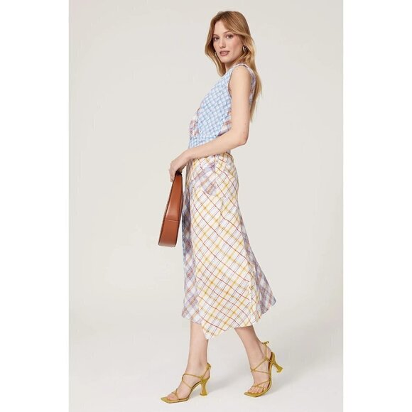 Veronica Beard Wixson Dress Multicolor Womens Size 12 - Picture 2 of 13